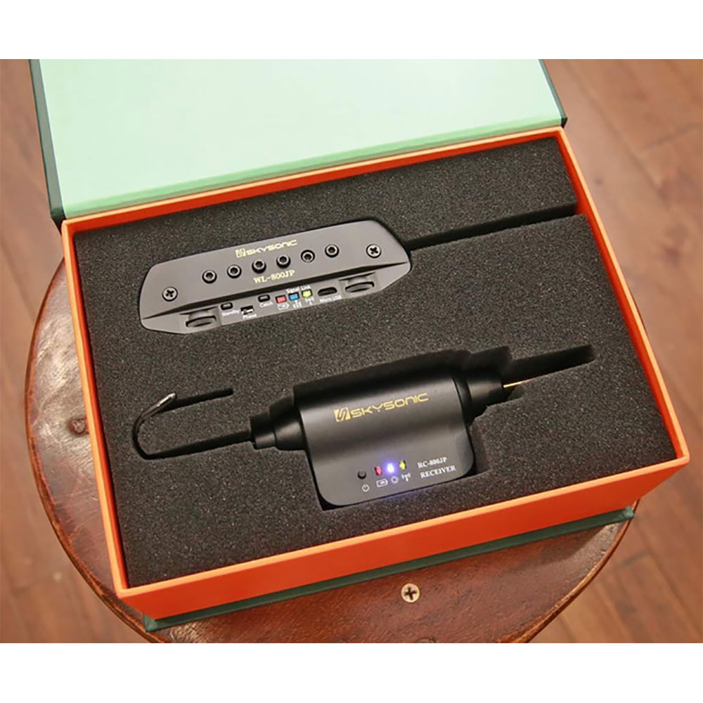 【訳あり】 SKYSONIC WL-800JP Wireless Soundhole Pickup アコースティックギター用ピックアップ ワイヤレスシステム アウトレット 製品内容