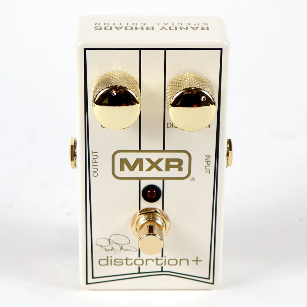 【中古】 MXR エムエックスアール RR104C Randy Rhoads Special Edition Distortion+ ディストーション ギターエフェクター 正面