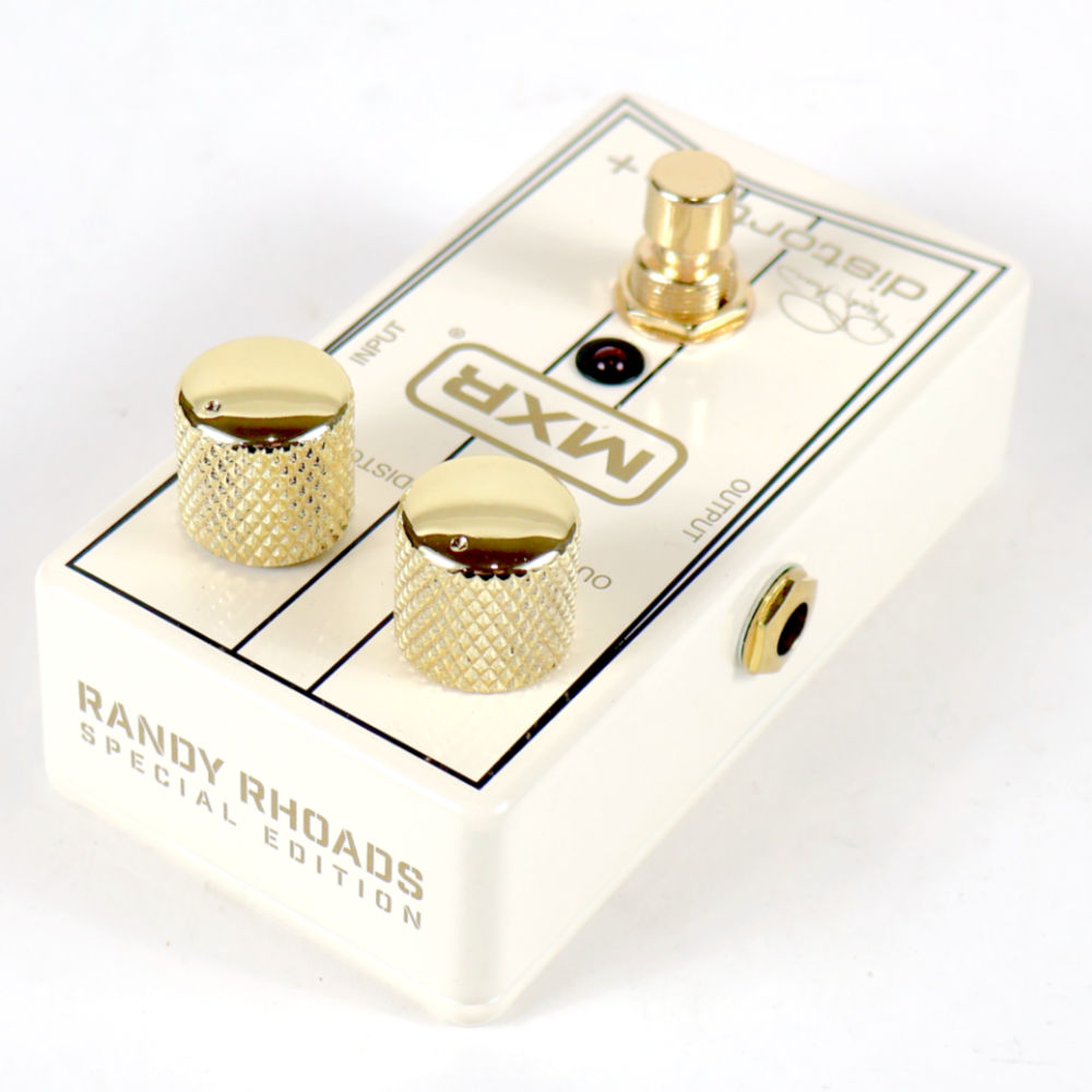 【中古】 MXR エムエックスアール RR104C Randy Rhoads Special Edition Distortion+ ディストーション ギターエフェクター 左サイド