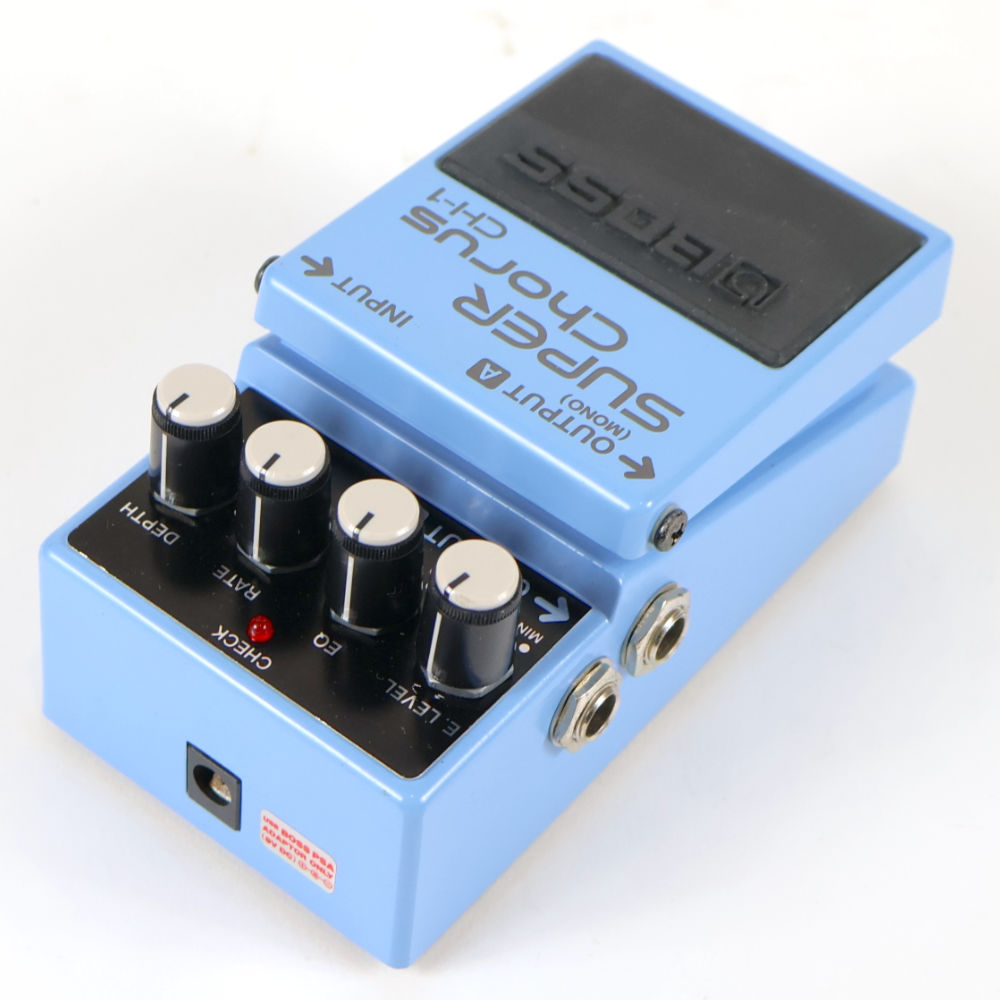 【中古】スーパーコーラス エフェクター BOSS CH-1 Super Chorus ギターエフェクター コーラス 左サイド