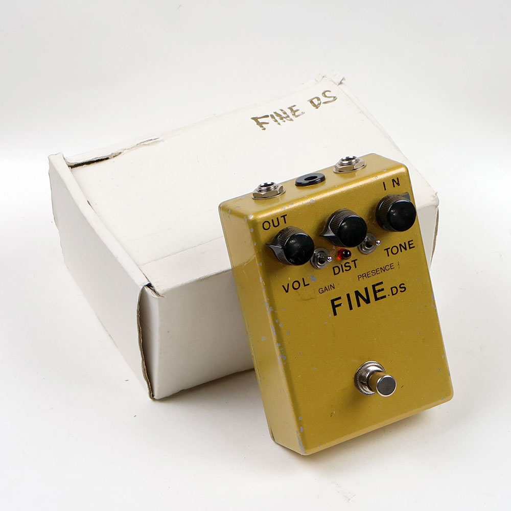【中古】 HUMAN GEAR ヒューマンギア FINE.DS ディストーション ギターエフェクター