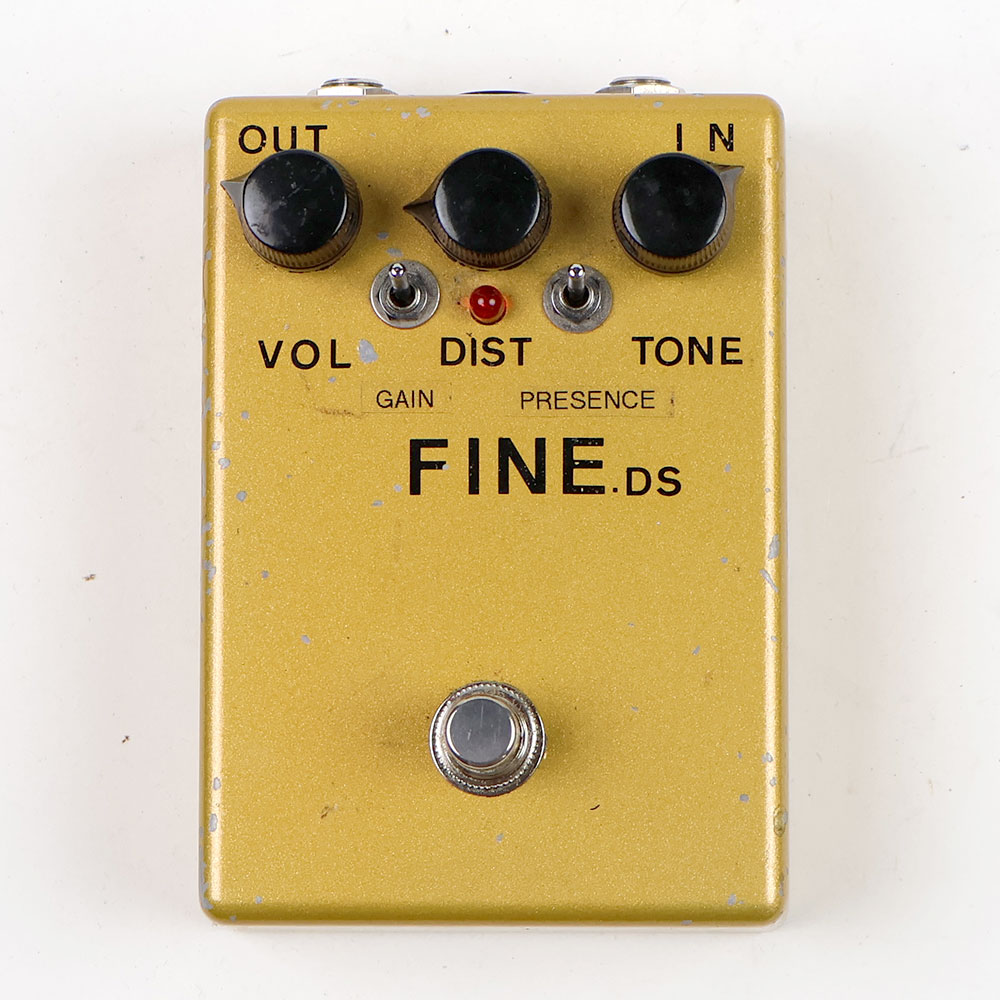 【中古】 HUMAN GEAR ヒューマンギア FINE.DS ディストーション ギターエフェクター 正面