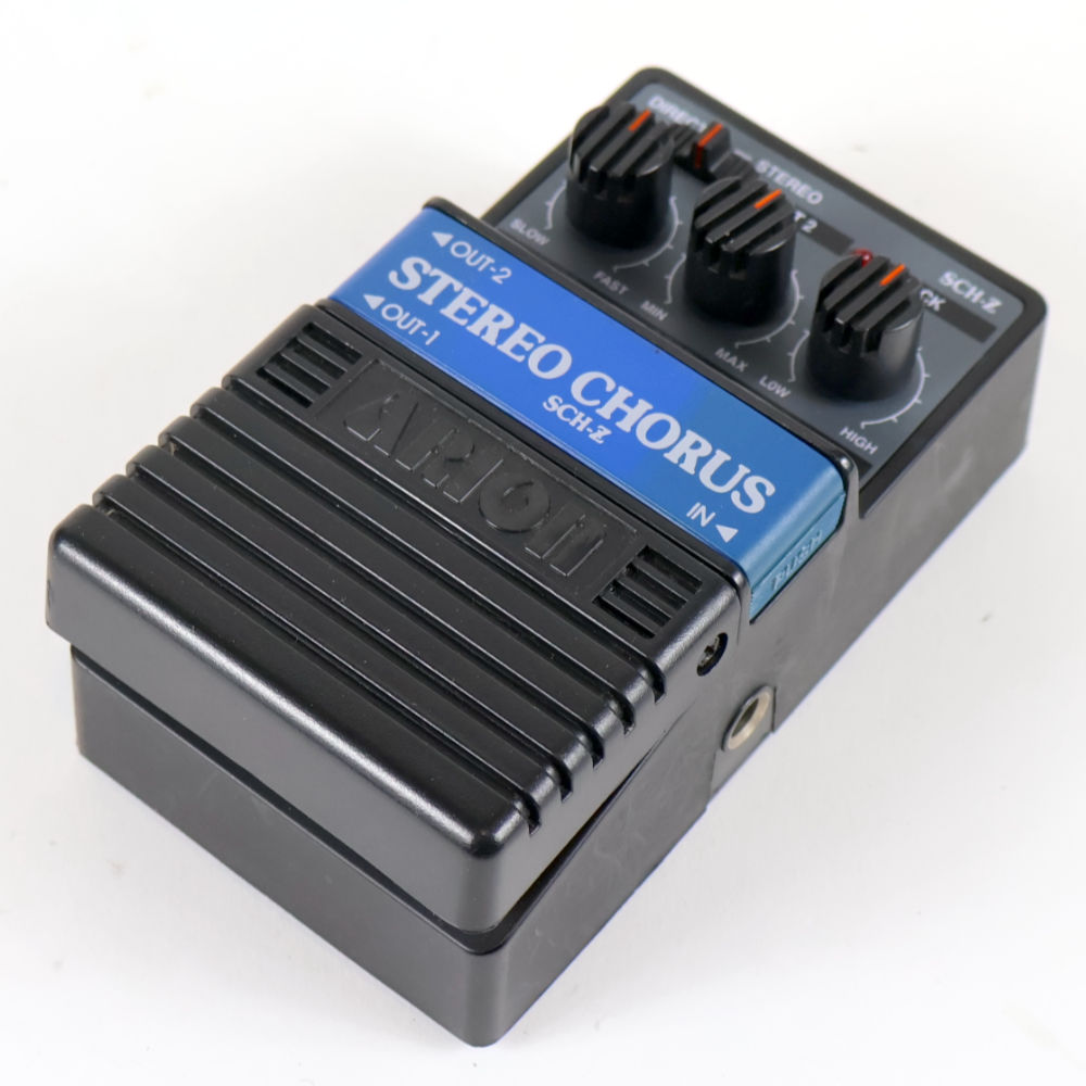【中古】 コーラス エフェクター ARION SCH-Z STEREO CHORUS ギターエフェクター 右サイド