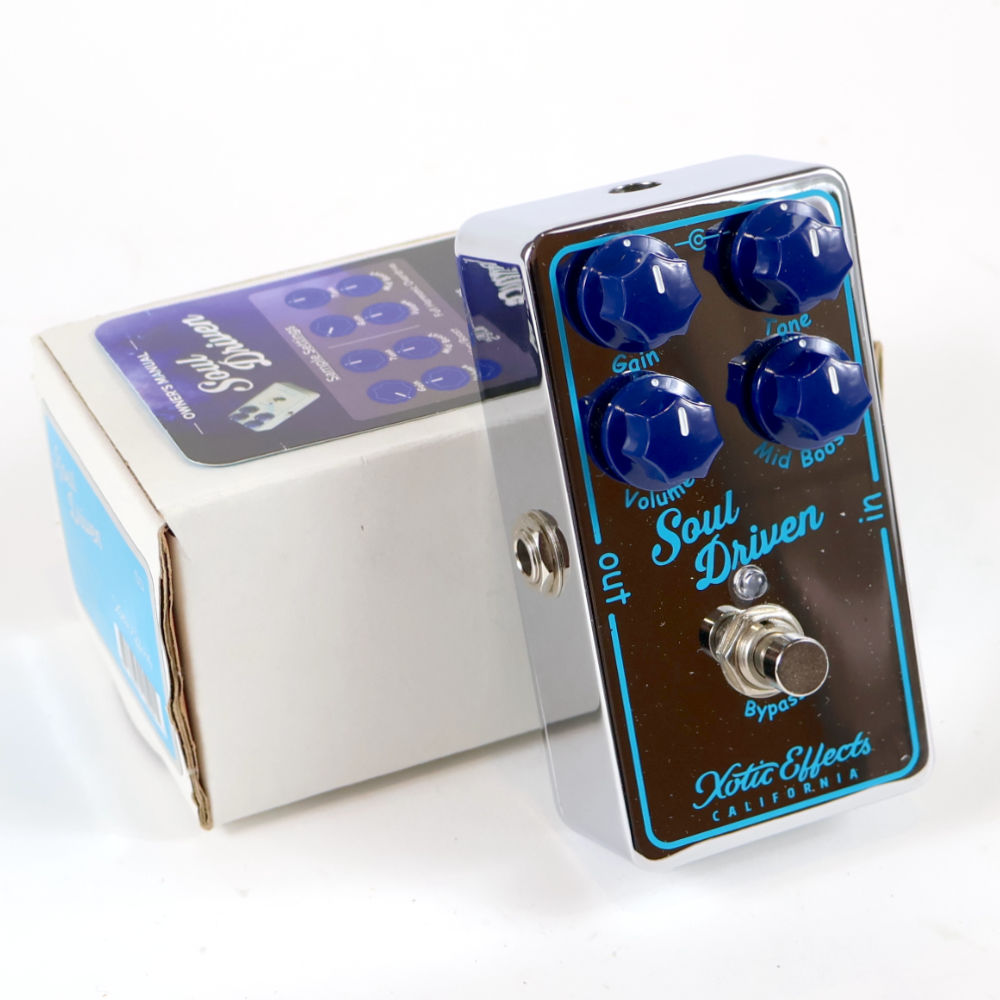 【中古】 オーバードライブ エフェクター Xotic Soul Driven ギターエフェクター