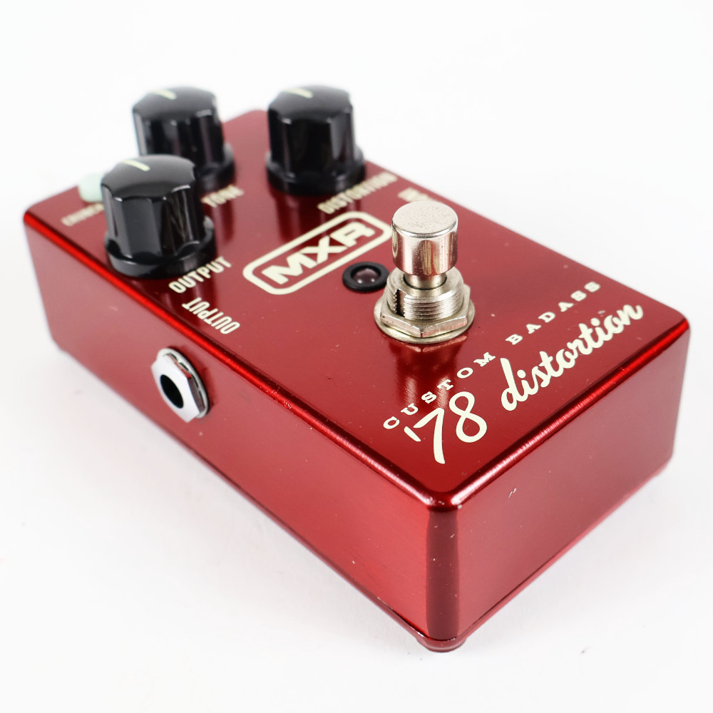 【中古】 ディストーション MXR M78 CUSTOM BADASS’78 DISTORTION ギターエフェクター 本体画像 斜め 2