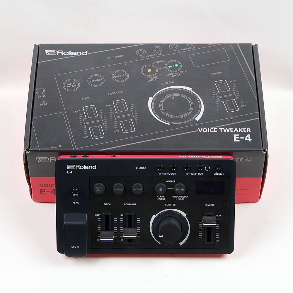 【中古】 ROLAND E-4 VOICE TWEAKER AIRA COMPACT ボーカル用エフェクター ボーカル用ルーパー