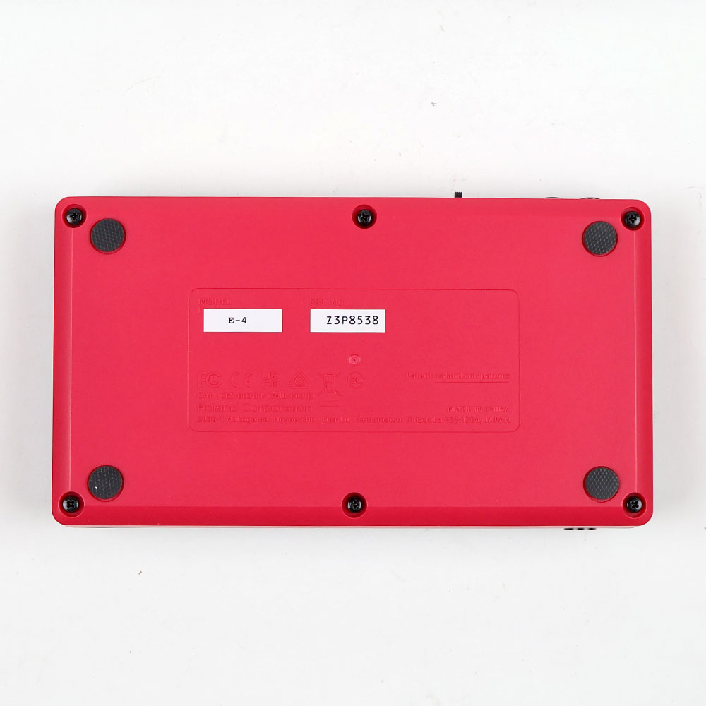 【中古】 ROLAND E-4 VOICE TWEAKER AIRA COMPACT ボーカル用エフェクター ボーカル用ルーパー 裏面