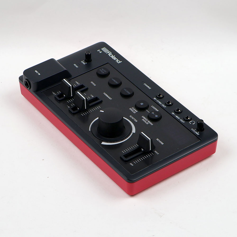 【中古】 ROLAND E-4 VOICE TWEAKER AIRA COMPACT ボーカル用エフェクター ボーカル用ルーパー 全体