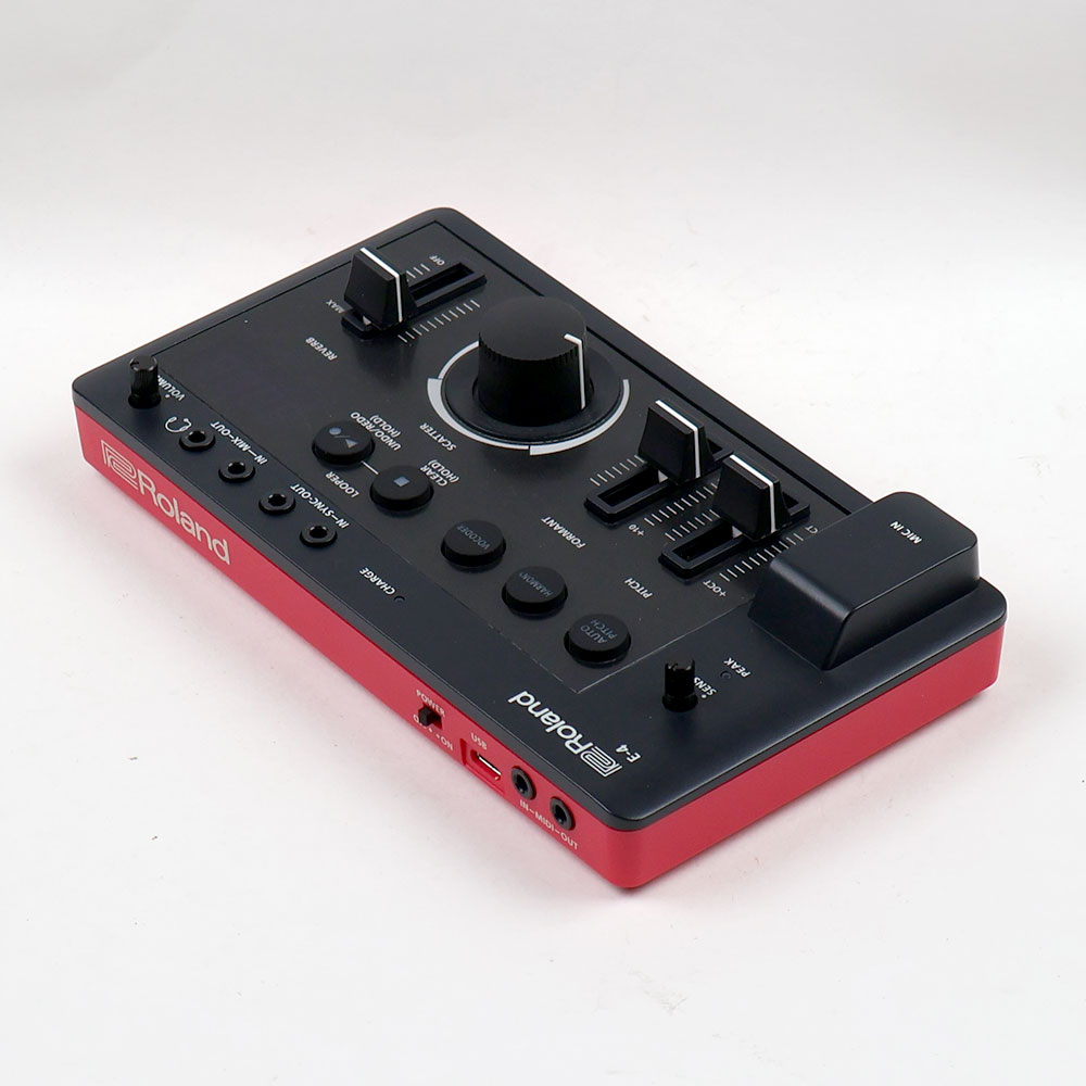 【中古】 ROLAND E-4 VOICE TWEAKER AIRA COMPACT ボーカル用エフェクター ボーカル用ルーパー 全体