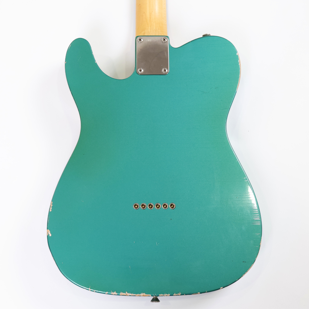 【中古】 エレキギター J.W.Black Guitars JWB-T Alder Rosewood FB Soft Aged Sherwood Green Metalic 2016年製 JWブラック 日本製 TLスタイル 3.12kg 軽量個体 詳細画像