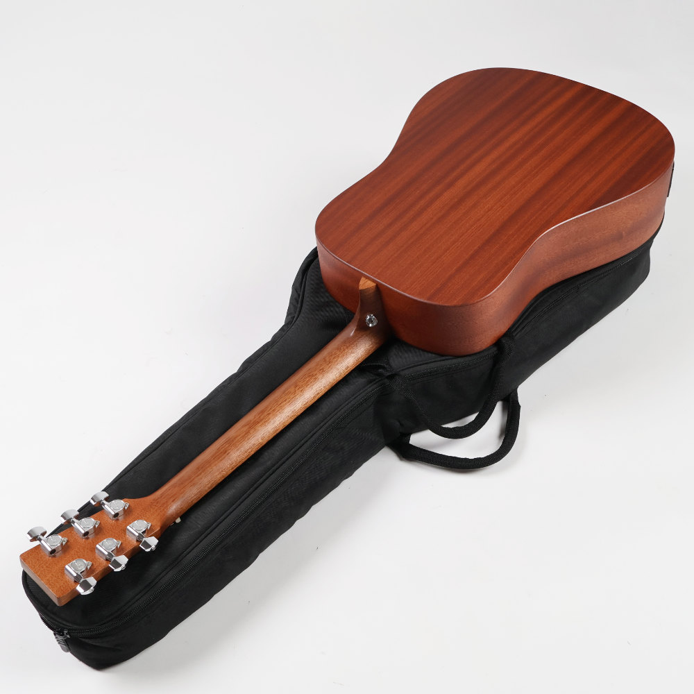 【中古】 Martin マーチン Dreadnought Junior DJr-10E-01 2021年製 コンパクトサイズ エレクトリックアコースティックギター ボディバック画像 2