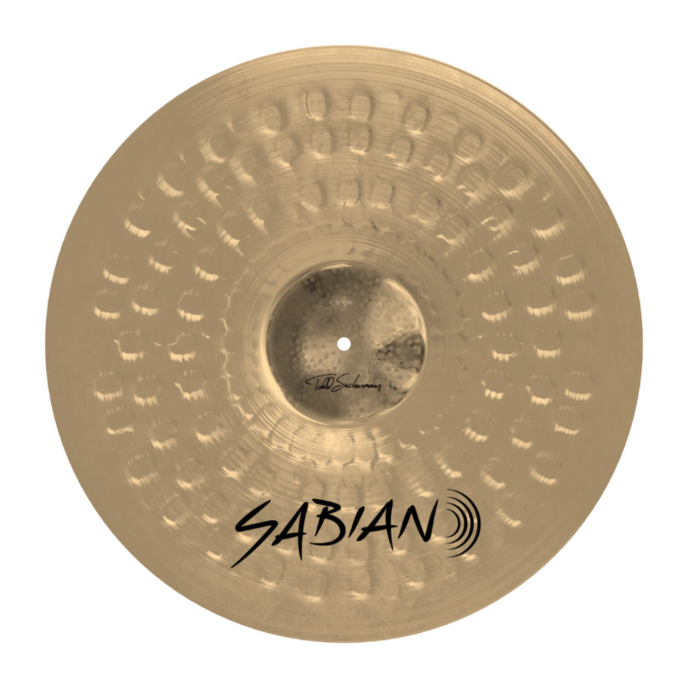 SABIAN セイビアン HHX-18RLCR-B HHX REDLIGHT CRASH 18インチ クラッシュシンバル 裏面画像