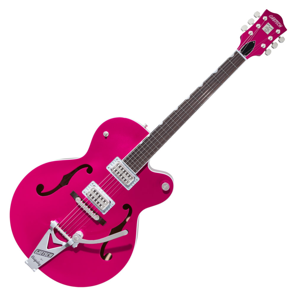 GRETSCH グレッチ G6120T-HR Brian Setzer Signature Hot Rod Hollow Body with Bigsby Candy Magenta エレキギター フルアコ