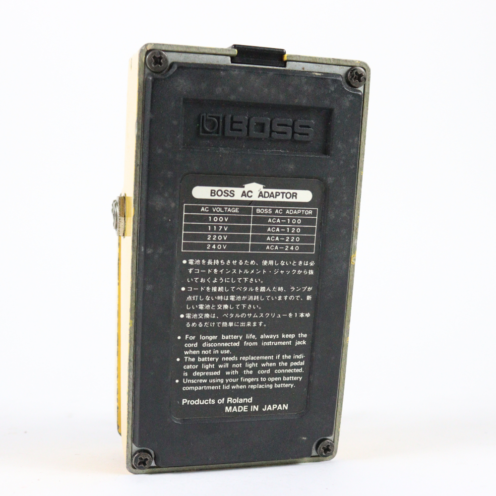 【中古】 オーバードライブ エフェクター BOSS OD-1 Over Drive 1982年製 ギターエフェクター 詳細画像