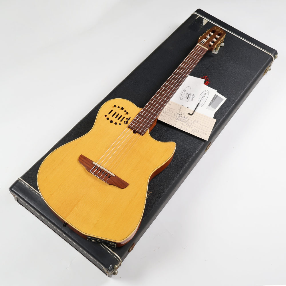 【中古】 エレガット Godin Multiac Duet Nylon Natural 1997年製 ゴダン クラシックギター