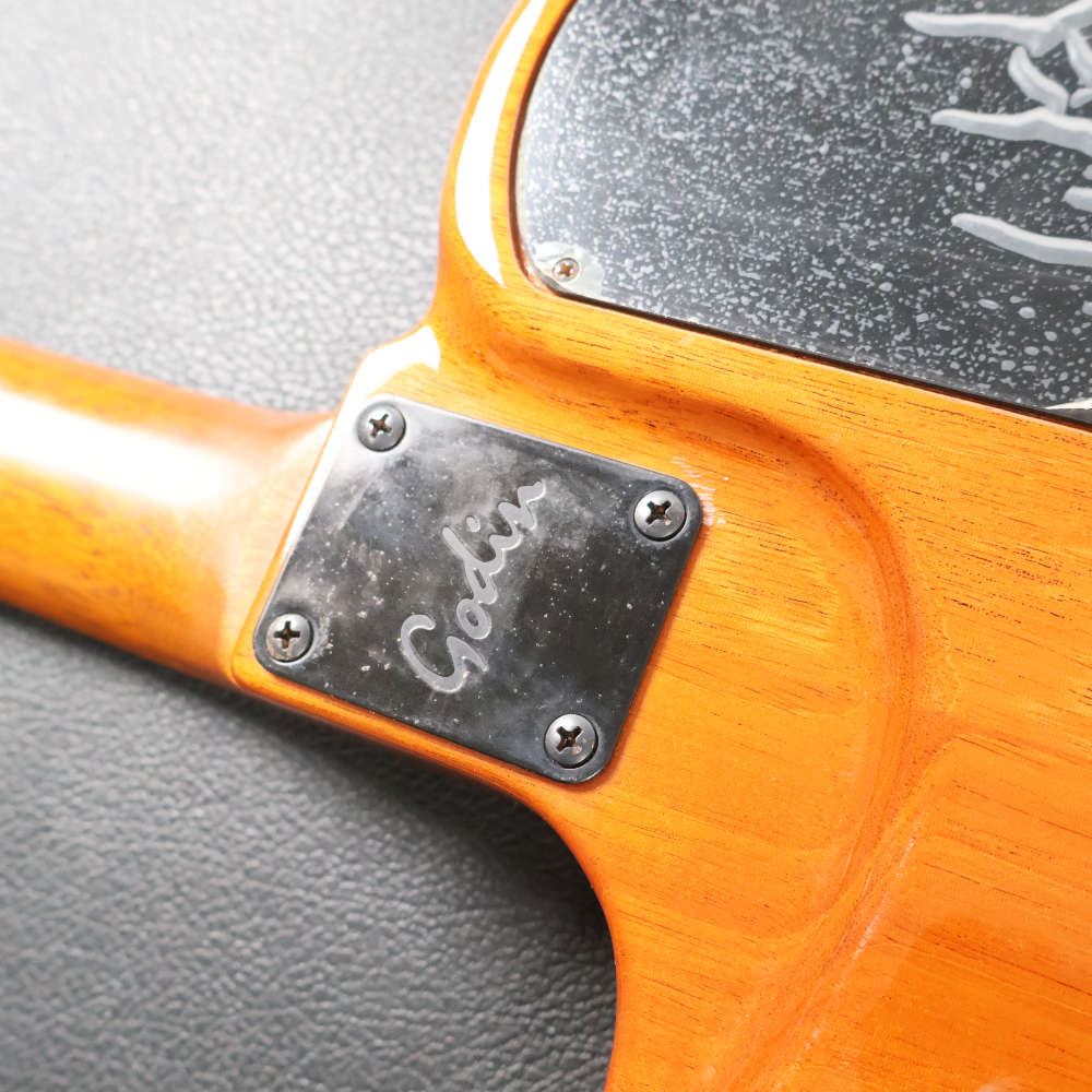 【中古】 エレガット Godin Multiac Duet Nylon Natural 1997年製 ゴダン クラシックギター ネックプレート