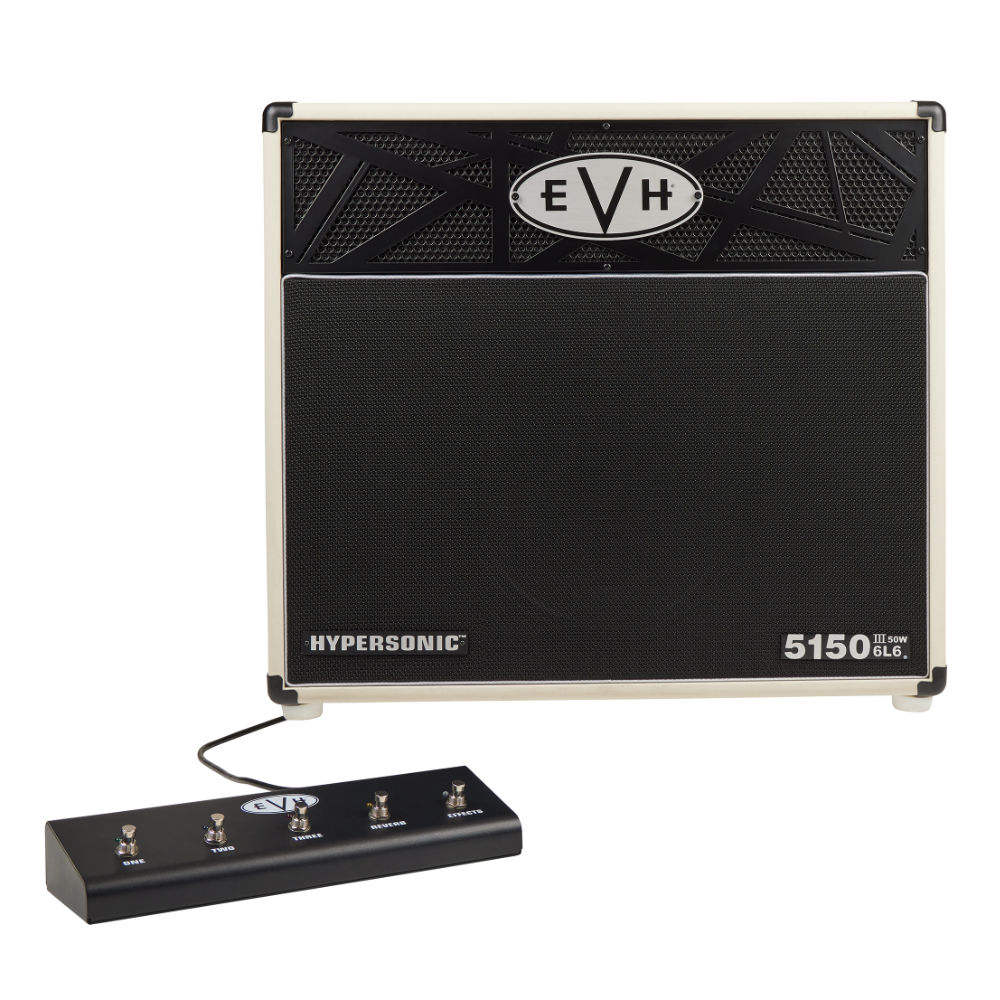 EVH イーブイエイチ 5150III Hypersonic 6L6 1x12 Ivory ギターアンプ コンボ 本体、付属品