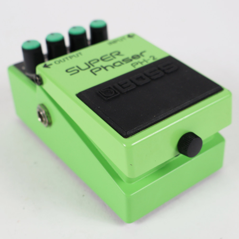 【中古】 スーパーフェイザー エフェクター BOSS PH-2 SUPER Phaser ボス ギターエフェクター 本体画像 斜め 2