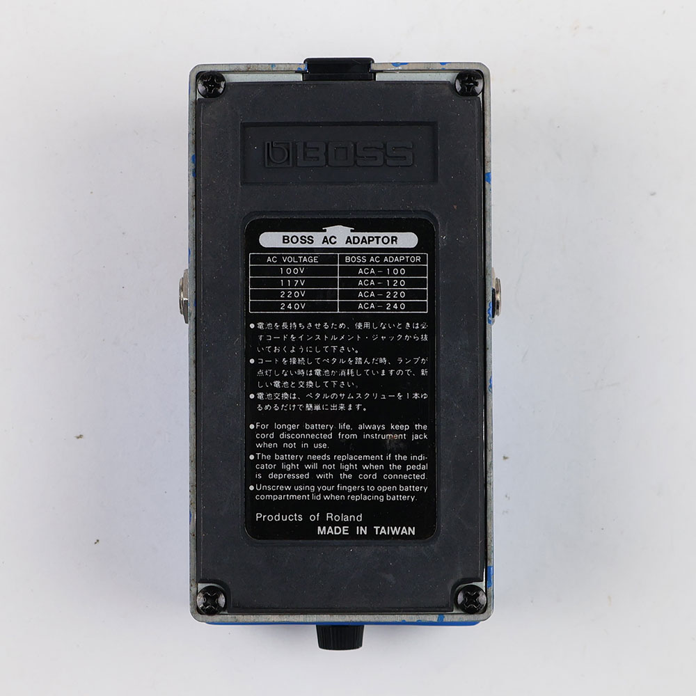 【中古】コンプレッサー エフェクター BOSS CS-3 Compression Sustainer ギターエフェクター 底面