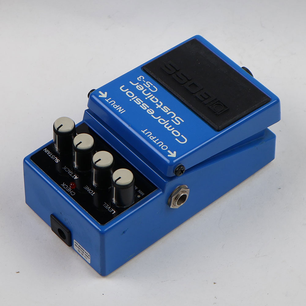 【中古】コンプレッサー エフェクター BOSS CS-3 Compression Sustainer ギターエフェクター 全体