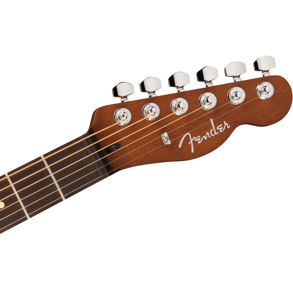 Fender フェンダー FSR Acoustasonic Standard Telecaster British Racing Green エレクトリックアコースティックギター ヘッド画像