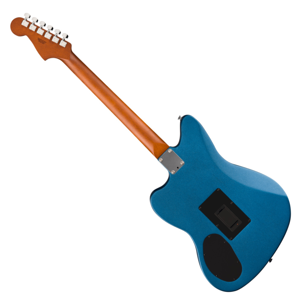 Fender フェンダー FSR Acoustasonic Standard Jazzmaster Lake Placid Blue エレクトリックアコースティックギター バック画像
