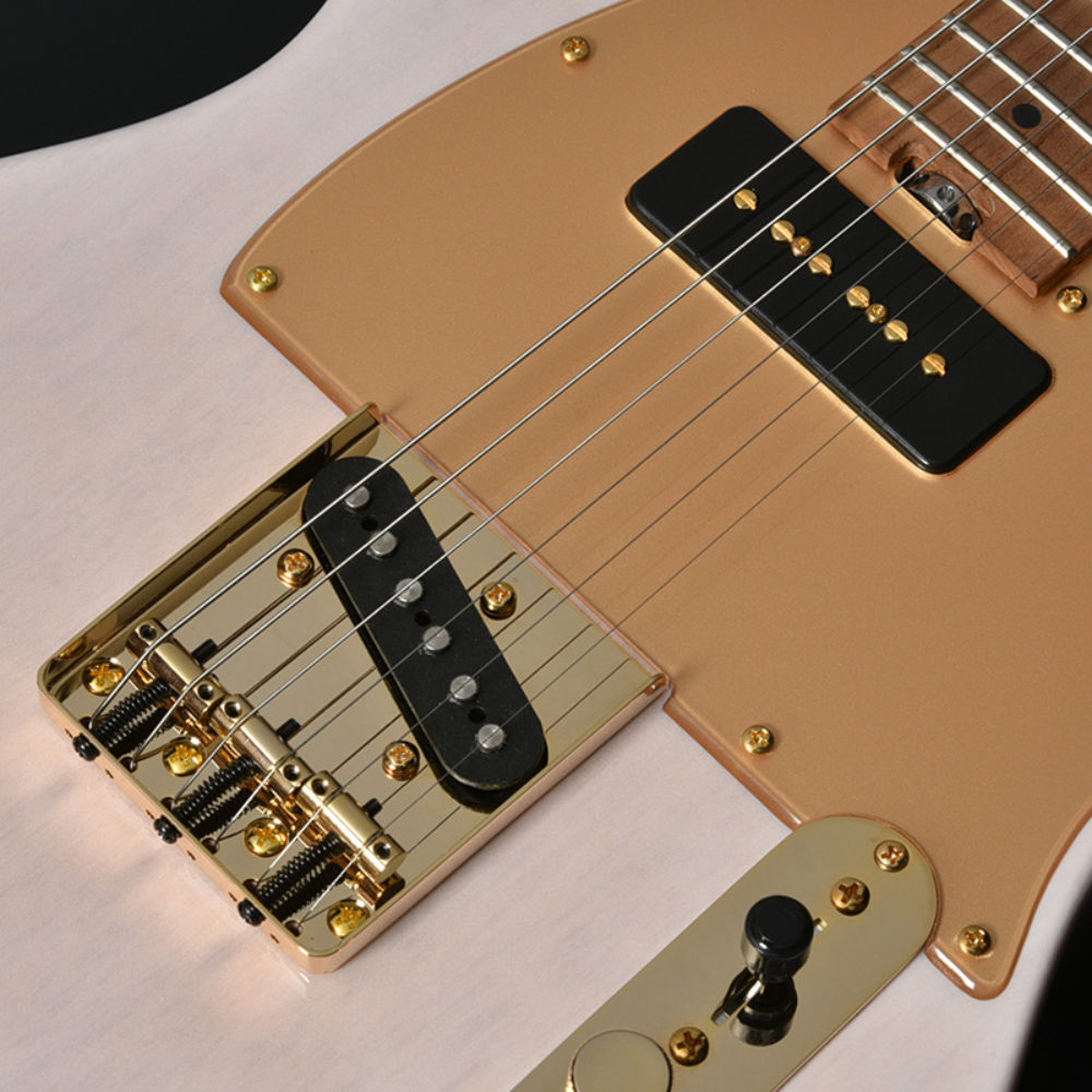 BACCHUS バッカス Global Series TACTICS-STD/RSM SSW GD エレキギター ゴールドハードウェア仕様 ピックアップ部
