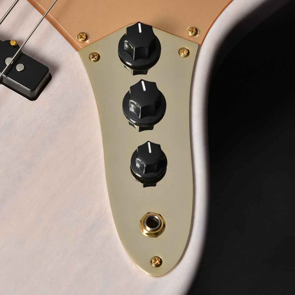 BACCHUS バッカス Global Series WL4-STD/RSM SSW GD エレキベース ゴールドハードウェア仕様 コントロール部