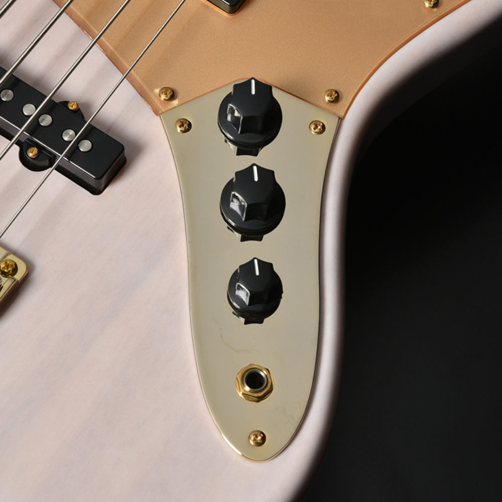 BACCHUS バッカス Global Series WL5-STD/RSM SSW GD エレキベース 5弦ベース ゴールドハードウェア仕様 コントロール部