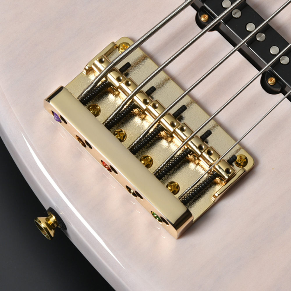 BACCHUS バッカス Global Series WL5-STD/RSM SSW GD エレキベース 5弦ベース ゴールドハードウェア仕様 ブリッジ部