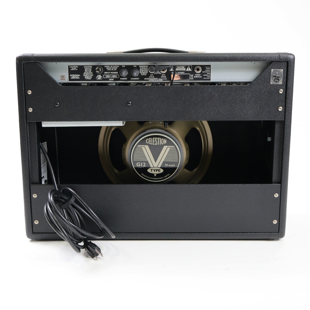 【中古】 ギターコンボアンプ フェンダー Fender 68 Custom Deluxe Reverb デラックスリバーブ 銀パネリイシュー 詳細画像