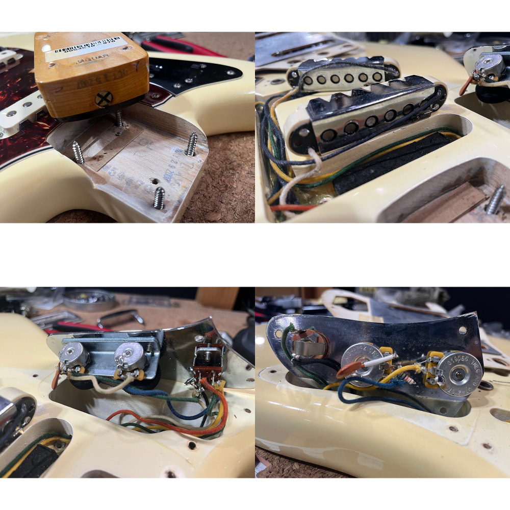 【中古】 エレキギター Fender Amerincan Vintage ’62 Jaguar Vintage White 2007年製 フェンダー ジャガー ピックアップ