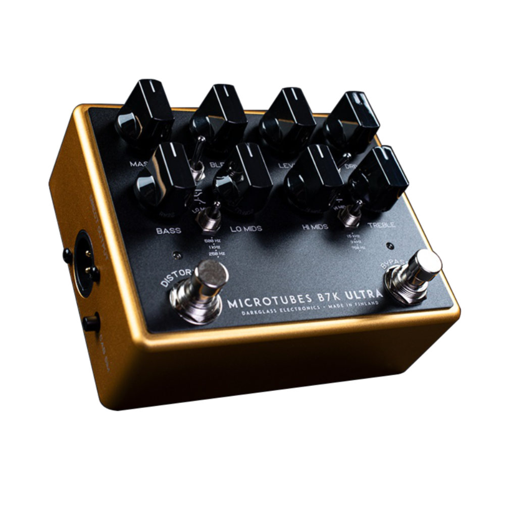 Darkglass Electronics Microtubes B7K Ultra V2 with AUX in Limited Gold ベース用 プリアンプ 限定カラー