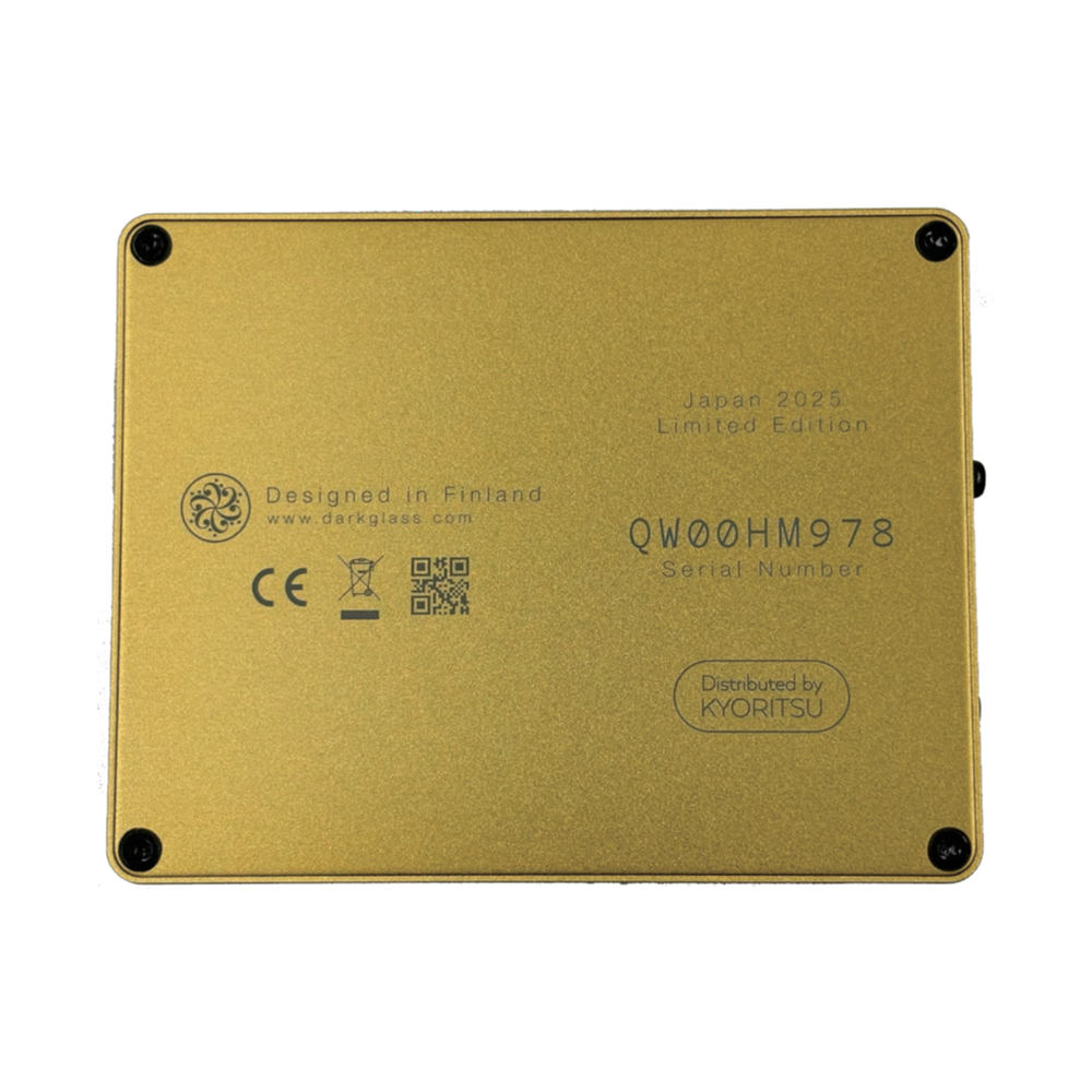 Darkglass Electronics Microtubes B7K Ultra V2 with AUX in Limited Gold ベース用 プリアンプ 限定カラー ボトム画像