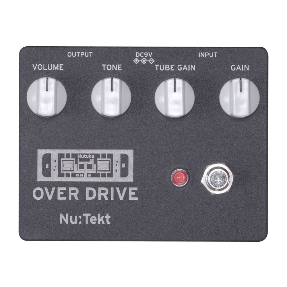 エフェクター Nu:Tekt OD-S BK Nutube OverDrive BK ニューチューブ オーバードライブ ニューテクト