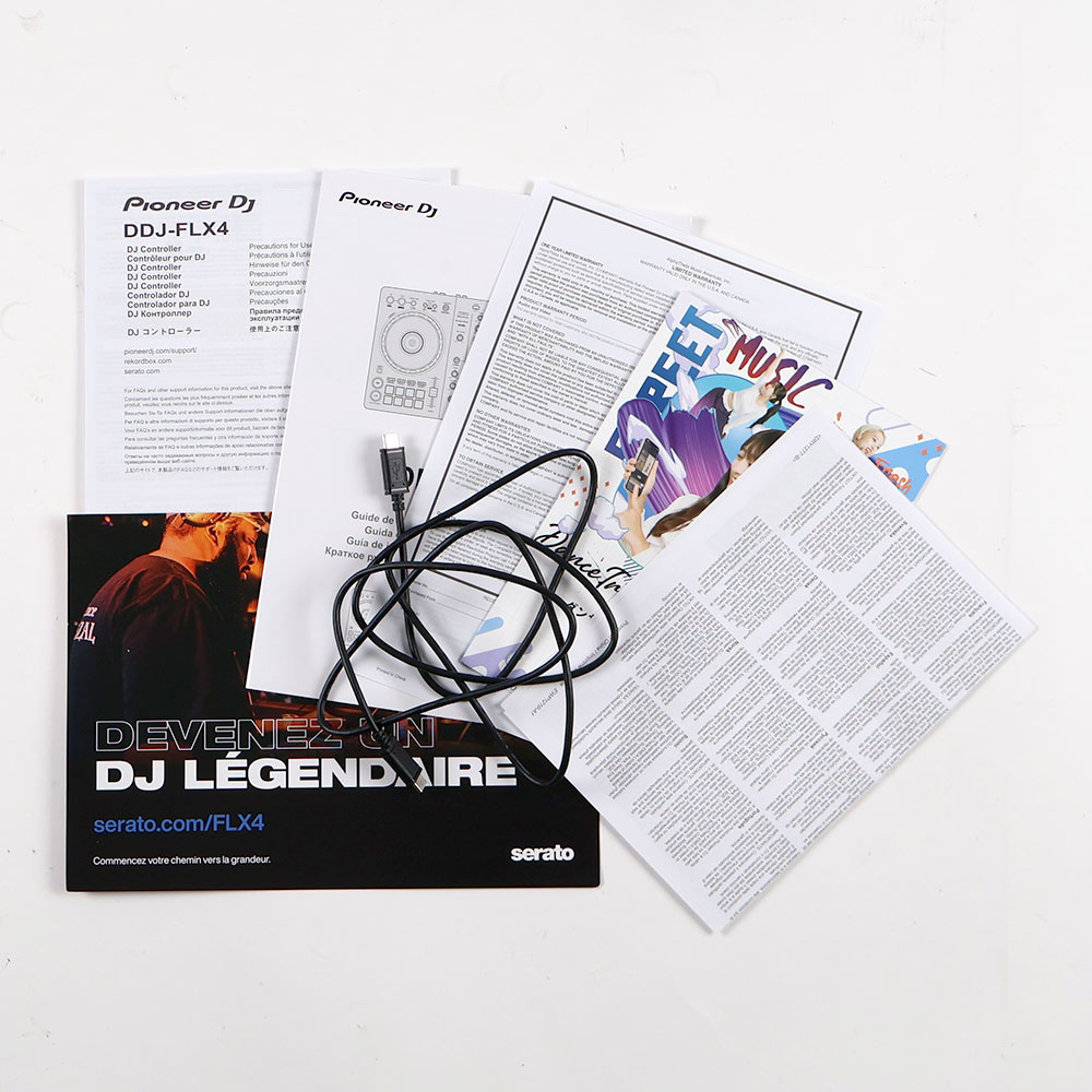 【中古】 Pioneer DJ DDJ-FLX4 DJコントローラー 付属品
