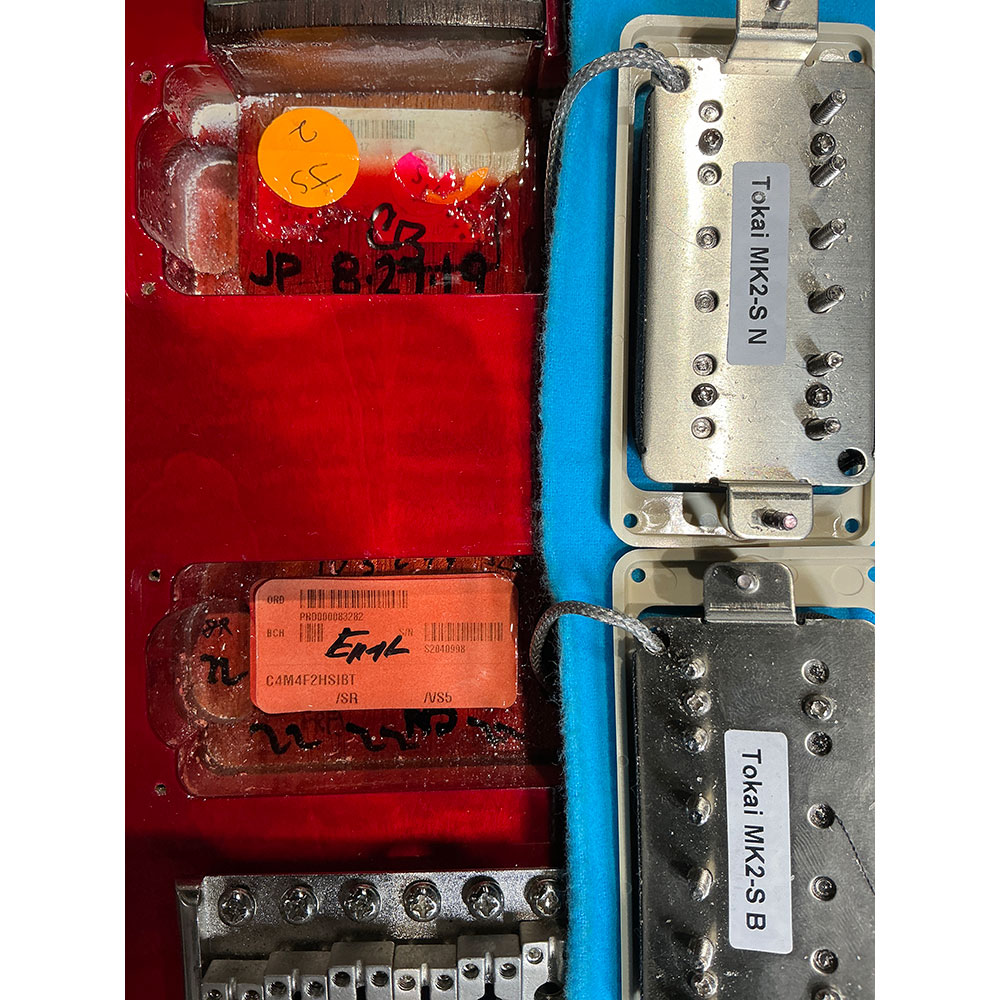 【中古】 エレキギター PRS S2 Custom 24 Scarlet Red Mod. 2019年製 ピックアップ交換あり Tokai mk2-Sピックアップ搭載 Paul Reed Smith ポールリードスイス ピックアップ