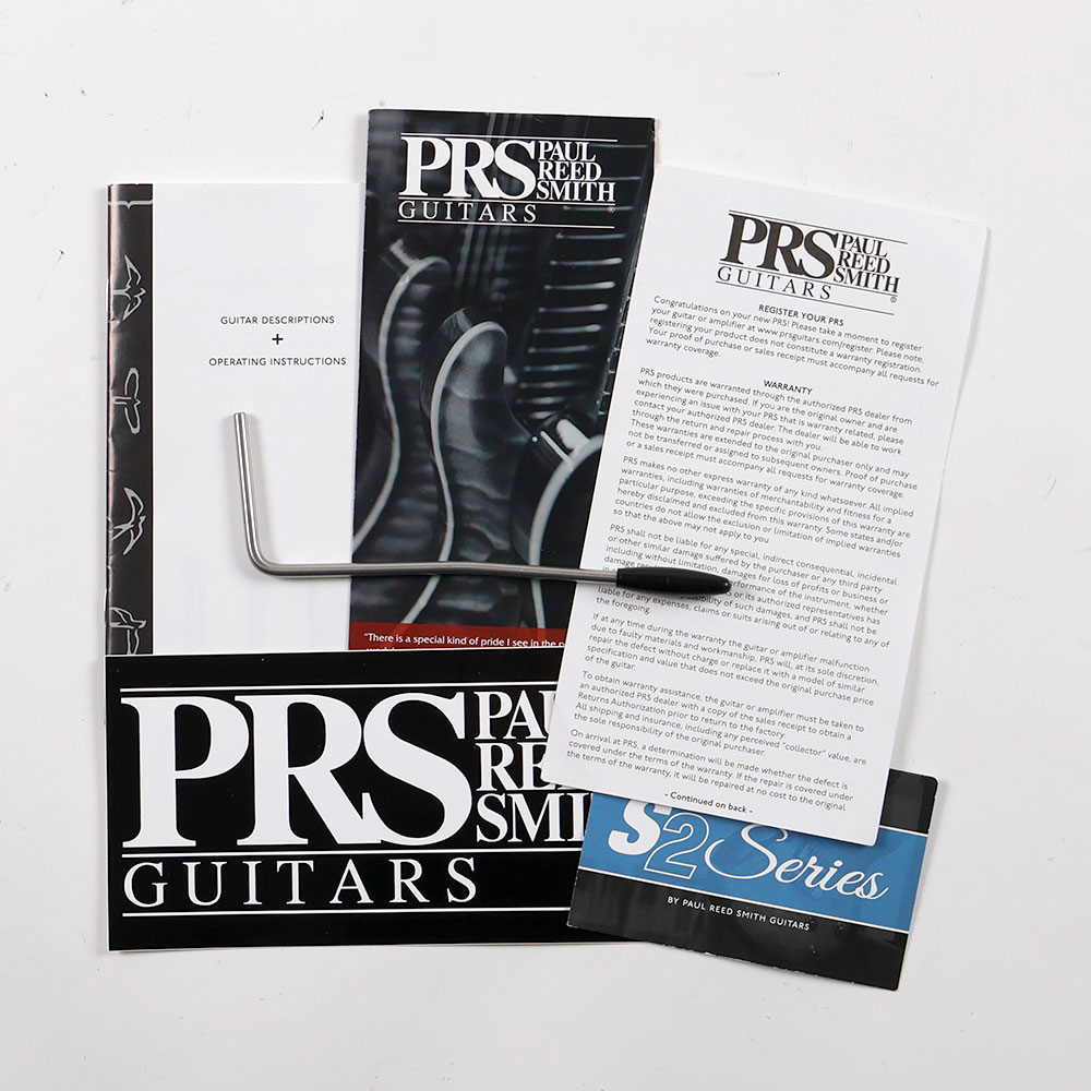 【中古】 エレキギター PRS S2 Custom 24 Scarlet Red Mod. 2019年製 ピックアップ交換あり Tokai mk2-Sピックアップ搭載 Paul Reed Smith ポールリードスイス 付属品