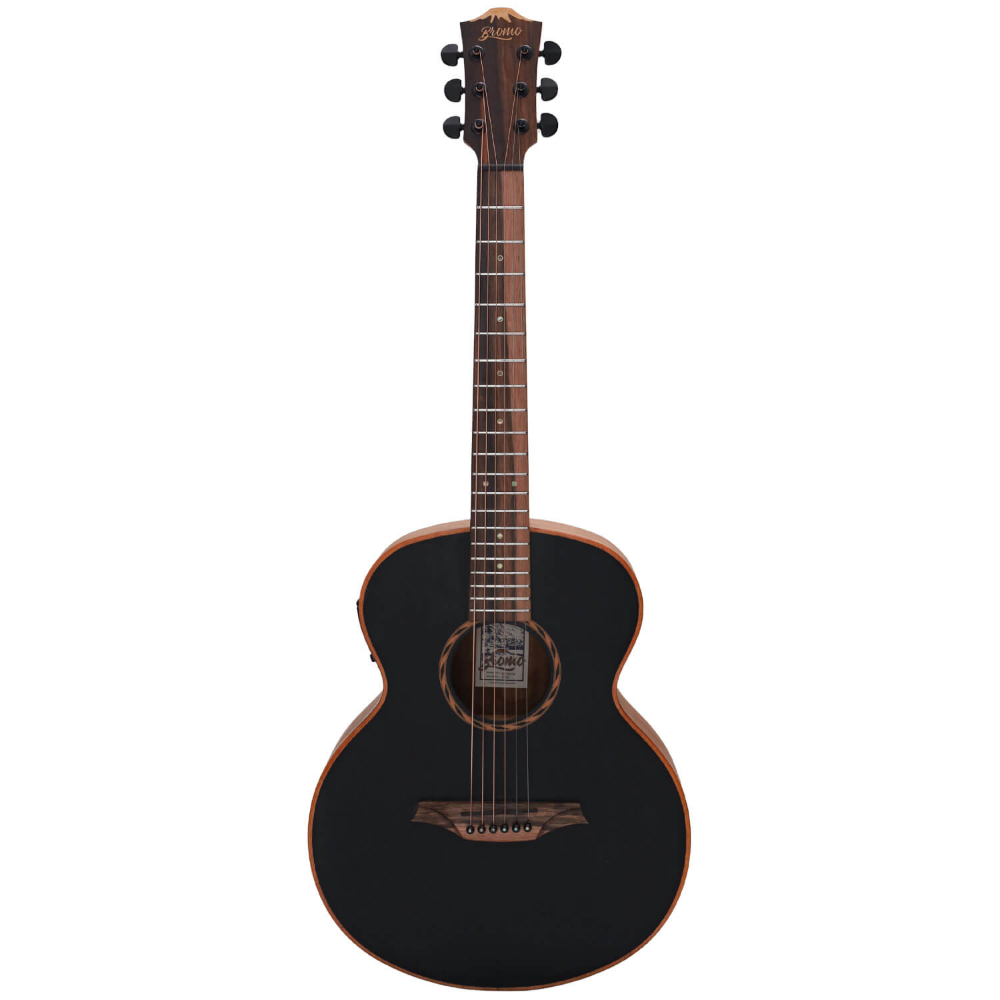 Bromo Guitars ブロモギターズ BAT8ME bk エレクトリックアコースティックギター