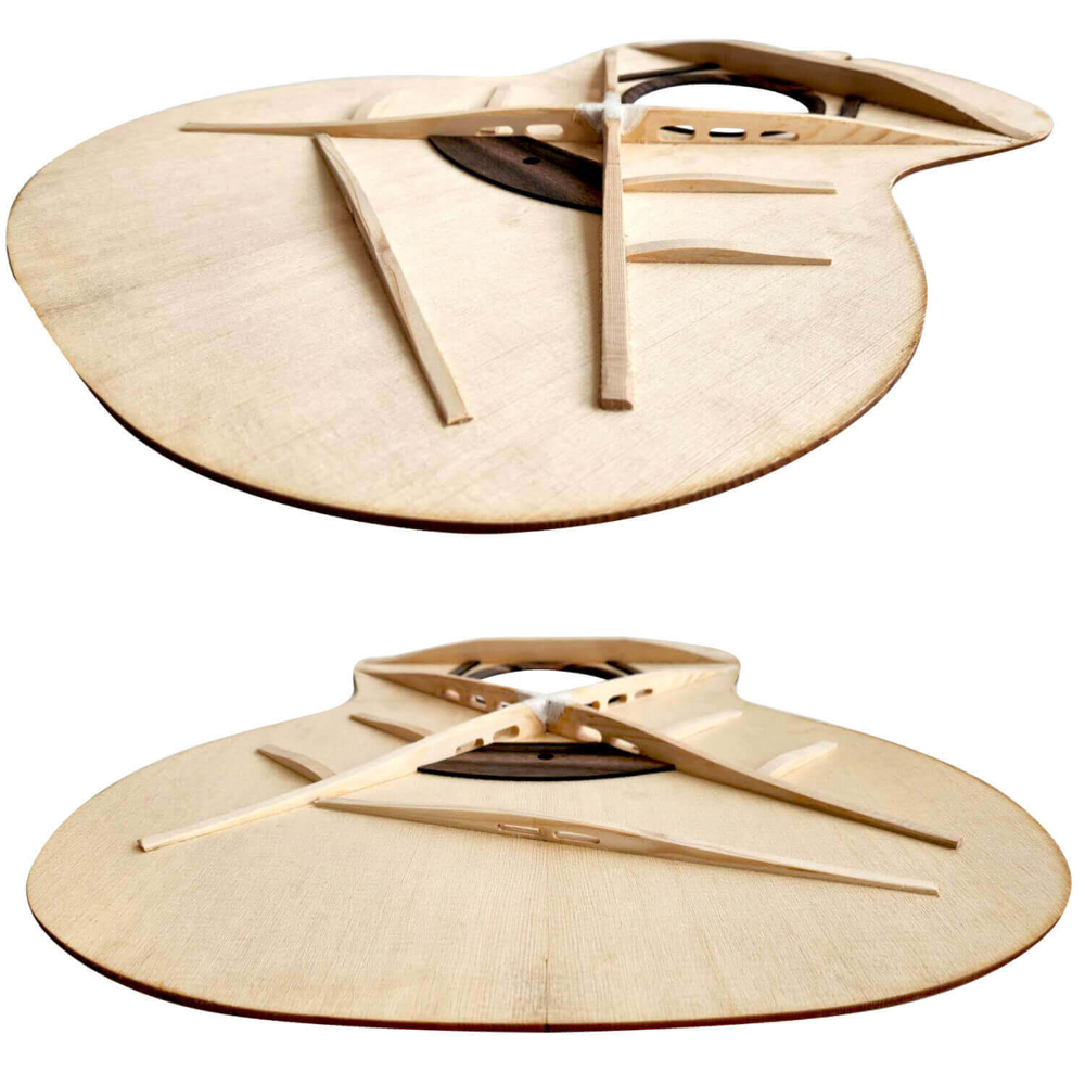 Bromo Guitars ブロモギターズ BAT8ME bk エレクトリックアコースティックギター ブレーシング