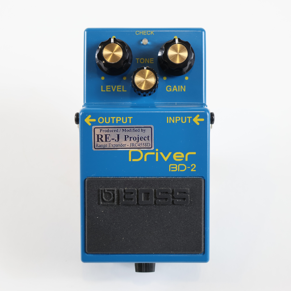 ギター BOSS BD-2 / super RE-J Project 中古】 ANALOG.MAN RE-J Project BOSS BD-2 Super Blues Driver Mod