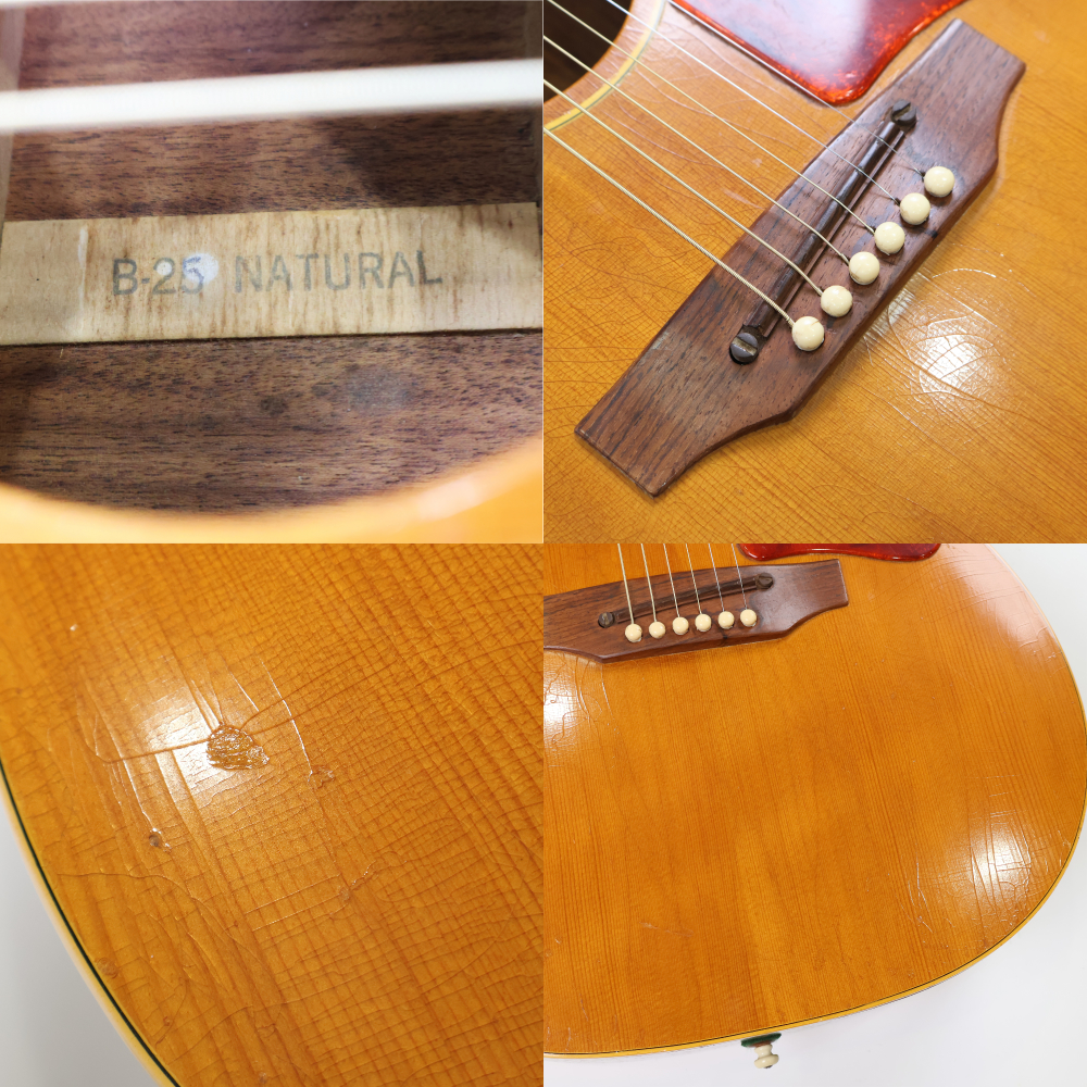 【中古】 アコースティックギター Gibson B-25 Natural 1967年-1968年製 ギブソン B25