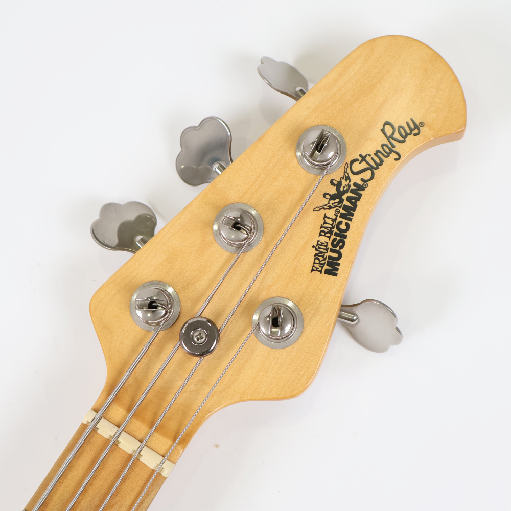 【中古】 エレキベース Music Man StingRay Natural Maple FingerBoard 2008年製 ミュージックマン スティングレイ 3バンドEQ搭載 詳細画像