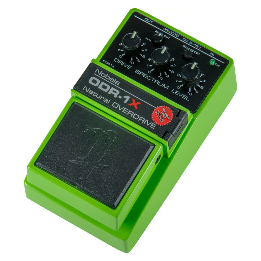 Nobels ノーベルズ ODR-1X オーバードライブ ギターエフェクター 本体画像 斜め