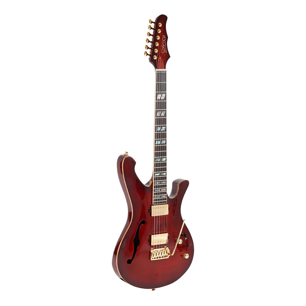 MD-MM Produce エムディーエムエムプロデュース MD-G1/FM BRD 特別仕様 エレキギター 芳野藤丸 全体