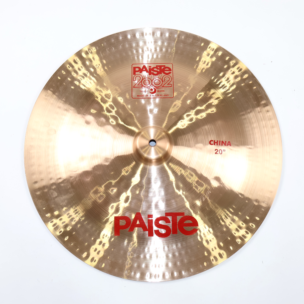 【中古】 チャイナシンバル パイステ PAISTE 2002 China 20インチ