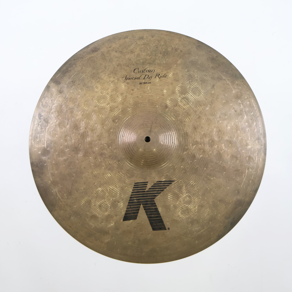 【中古】 クラッシュシンバル ジルジャン ZILDJIAN K CUSTOM SPECIAL DRY RIDE 21インチ