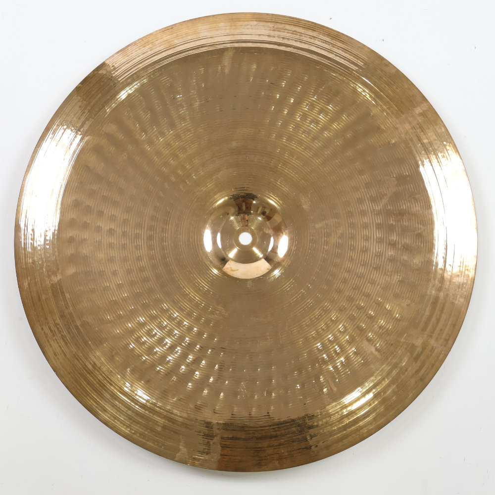 【中古】 チャイナシンバル ジルジャン ZILDJIAN EDGE Total China 18インチ 裏面