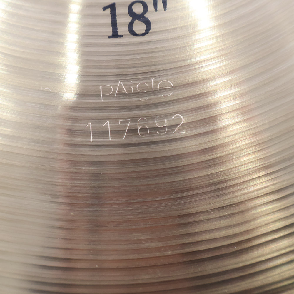 【中古】 チャイナシンバル パイステ PAISTE SOUND FORMULA Thin China 18インチ アップ