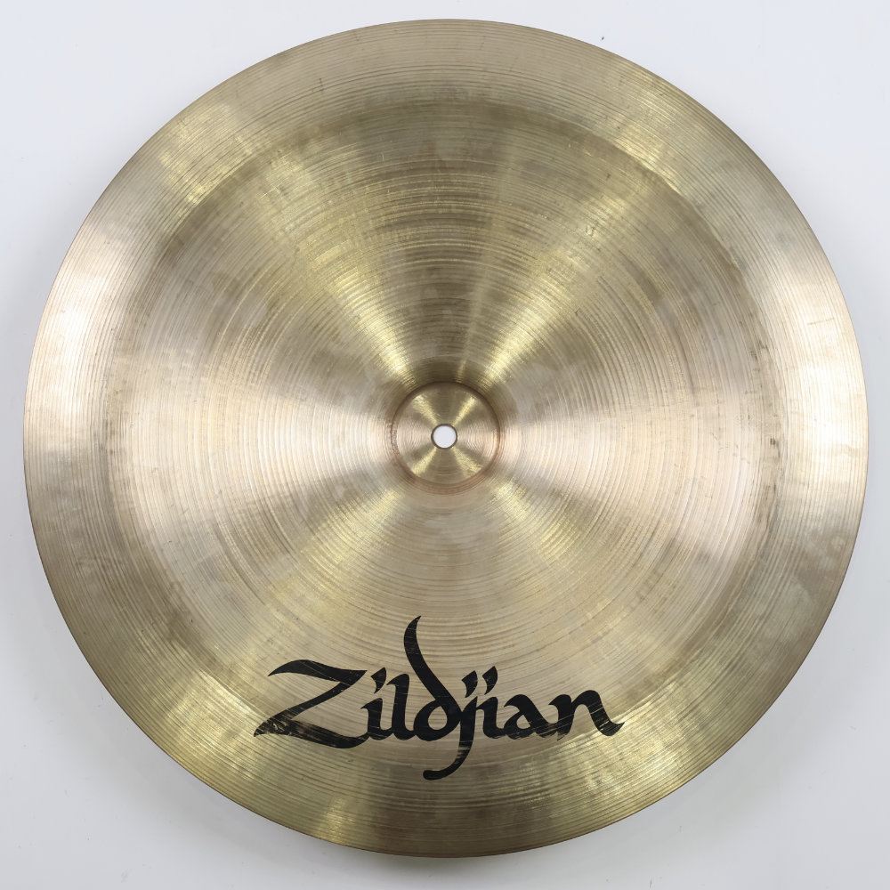 【中古】 チャイナシンバル ジルジャン ZILDJIAN A Zildjian CHINA BOY HIGH 漢家兒 18インチ 裏面